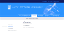Desktop Screenshot of ite.waw.pl