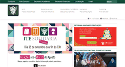 Desktop Screenshot of ite.edu.br